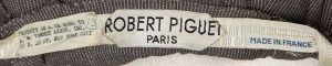 Robert Piguet label