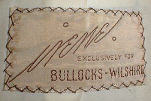 Irene/Bullocks-Wilshire label