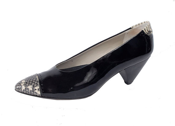 1980s patent leather pumps - Courtesy of northstarvintage