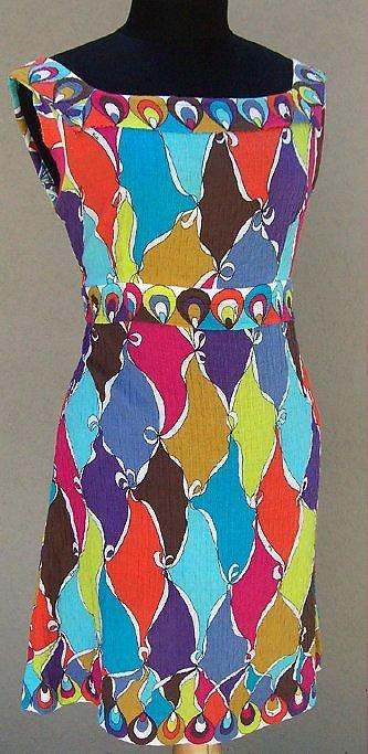 late 1960s Emilio Pucci dress - Courtesy of kickshawproductions