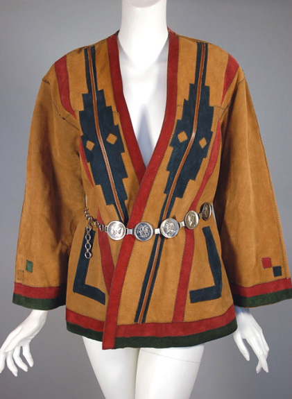 1970s suede jacket - Courtesy of vivavintageclothing.com