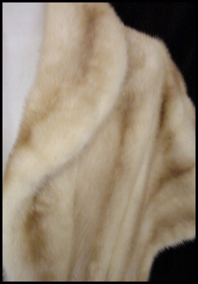 Platinum mink fur - Courtesy of daisyfairbanks