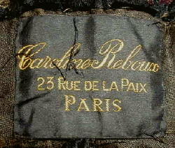 from an 1895 to 1900 velvet beaded cape - Courtesy of rue_de_la_paix