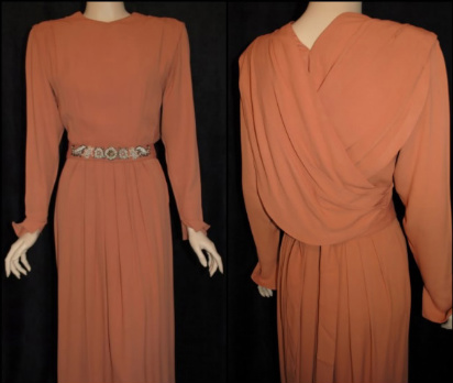 A 1940s Carnegie gown Courtesy of Vivien Belle