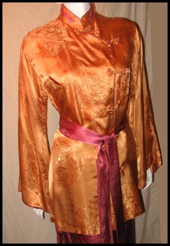 Vintage 1930s ladies silk pajama set - Courtesy of pinky-a-gogo