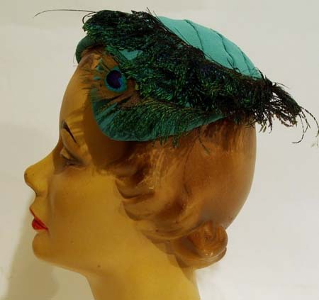Vintage peacock hat - Courtesy of kickshawproductions