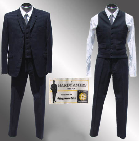 1960s Hardy Amies 3 piece suit - Courtesy of poppysvintageclothing