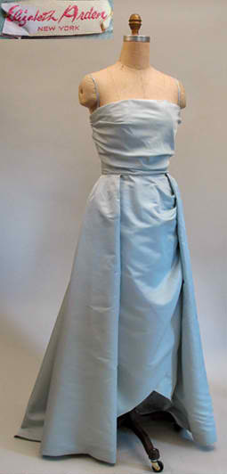1950s Elizabeth Arden silk gown - Courtesy of pastperfectvintage.com