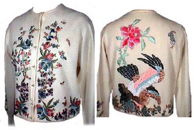 Helen Bond Carruthers embroidered sweater Courtesy of pastperfectvintage.com