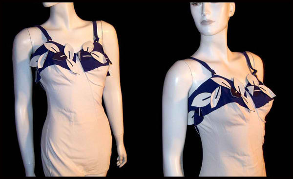 1950s Deweese petal swimsuit - Courtesy of pinkyagogo