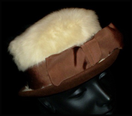 Vintage angora fur hat - Courtesy of thespectrum