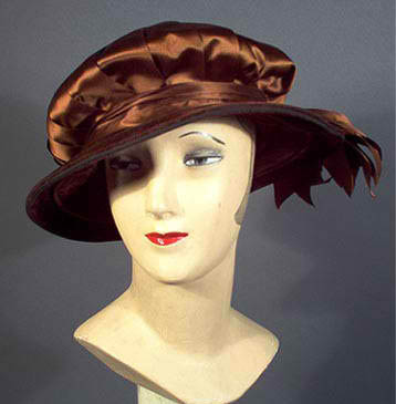 1910 silk ribbon hat (copy of Louise Marsey) - Courtesy of pastperfectvintage.com
