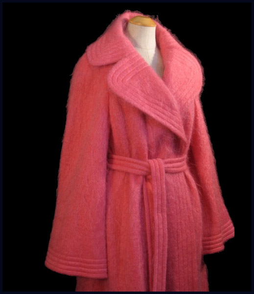 Vintage mohair coat - Courtesy of bigyellowtaxi