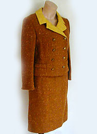 1960 Oleg Cassini wool suit - Courtesy of frockofages.com