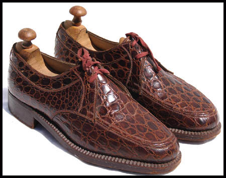 Vintage alligator shoes - Courtesy of poppysvintageclothing@sympatico.ca