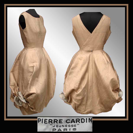 1950s Pierre Cardin bubble dress - Courtesy of poppysvintageclothing