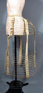 1880s wire & tape Bustle - courtesy pastperfect2
