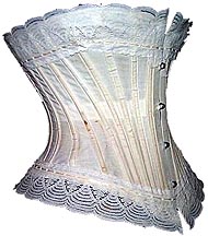 1900 batiste corset - Courtesy of corsetsandcrinolines.com