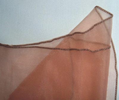 Vintage seamed sheer silk stocking - Courtesy of gilo49