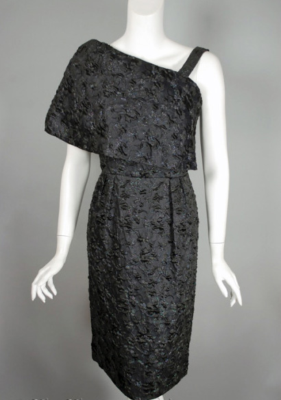 1960s brocade cocktail dress - Courtesy of vivavintageclothing.com