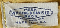 from a post WWII 1940s gold metal mesh handbag - Courtesy of vintagegent.com