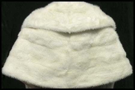 Vintage white mink stole - Courtesy of poppysvintageclothing@sympatico.ca