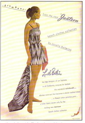 Louella Ballerino beachwear Jantzen Ballerino promotion, 1947