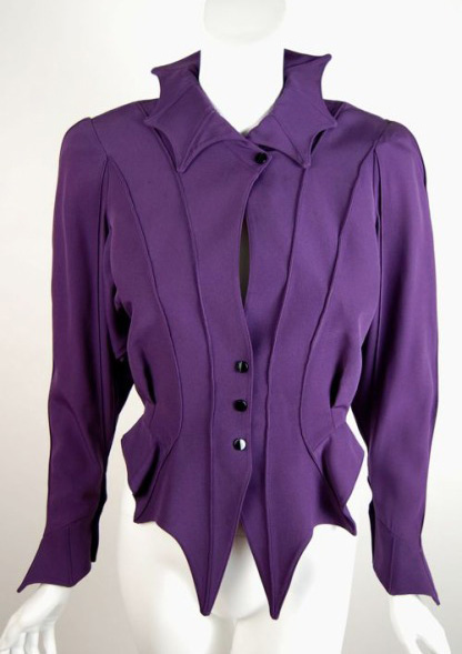 1980s Thierry Mugler jacket - Courtesy of vivavintageclothing.com