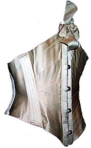 1905 silk ribbon corset - Courtesy of corsetsandcrinolines.com