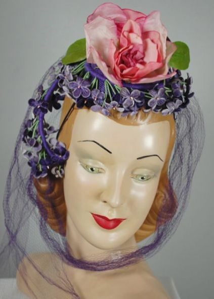1940s doll hat - Courtesy of vivavintageclothing.com