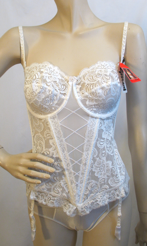 1990s bustier with garters - Courtesy of themerchantsofvintage