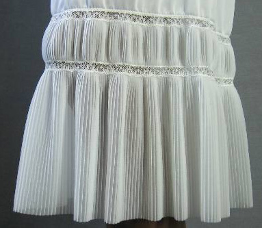 Crystal pleating - Courtesy of magsrags