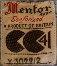 from a 1940s cotton mens shirt - Courtesy Circa Vintage Clothing Melbourne