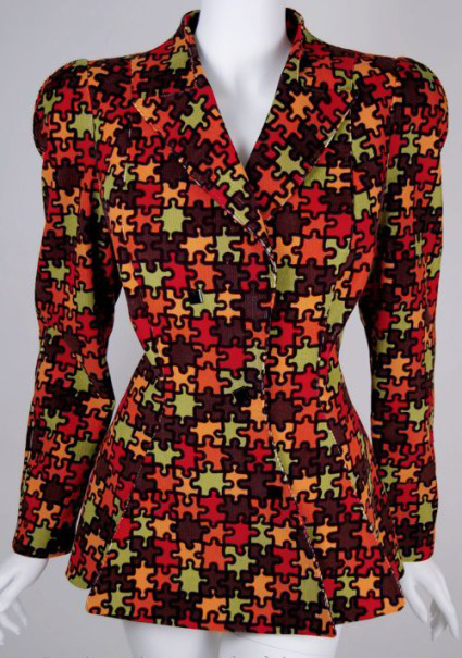 1980s Thierry Mugler corduroy jacket - Courtesy of vivavintageclothing.com