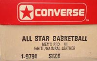 from a pair of 1970s sneakers  - Courtesy of pinky-a-gogo   