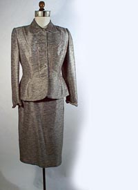 1954 Lilli Ann silk and wool suit - Courtesy of pastperfectvintage.com
