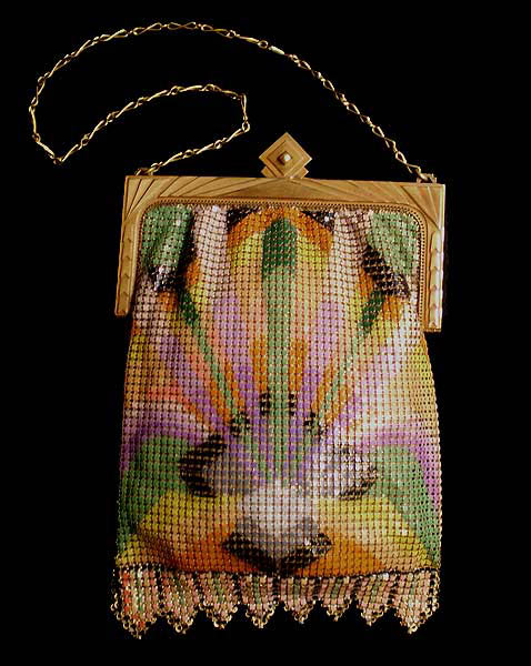 1920s enameled mesh bag - Courtesy thespectrum