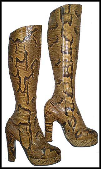 Vintage snake skin boots - Courtesy of thespectrum