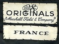 1960s label  - Courtesy of bigchief173