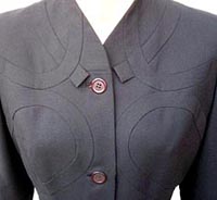 Adrian jacket: inset circular and tabs detail Courtesy Bret Fowler