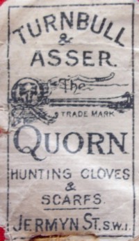 paper label from 1920s gloves   - Courtesy of fuzzylizzie.com