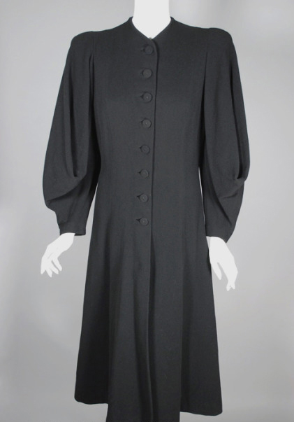 late 1930s wool coat - Courtesy of vivavintageclothing.com