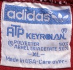 from a 1980s track jacket - Courtesy of ikonicvintage