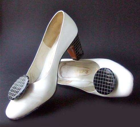 1960s Rayne patent leather shoes - Courtesy of leonardodavintage