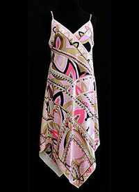 late 1960s silk Pucci sundress - Courtesy of vintagetextile.com