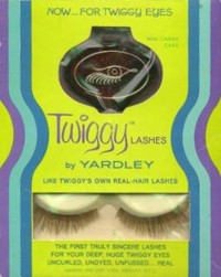 Twiggy Lashes was part of a line from Yardley - Courtesy of premierludwig