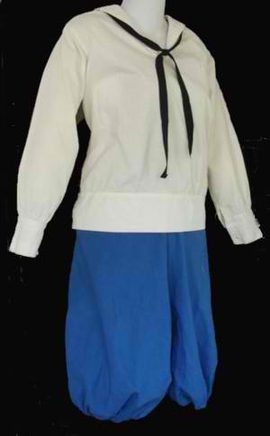 1920s exercise middy and bloomers - Courtesy of fuzzylizzie