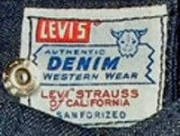 from a pair of 1950s women's pants - Courtesy of thespectrum