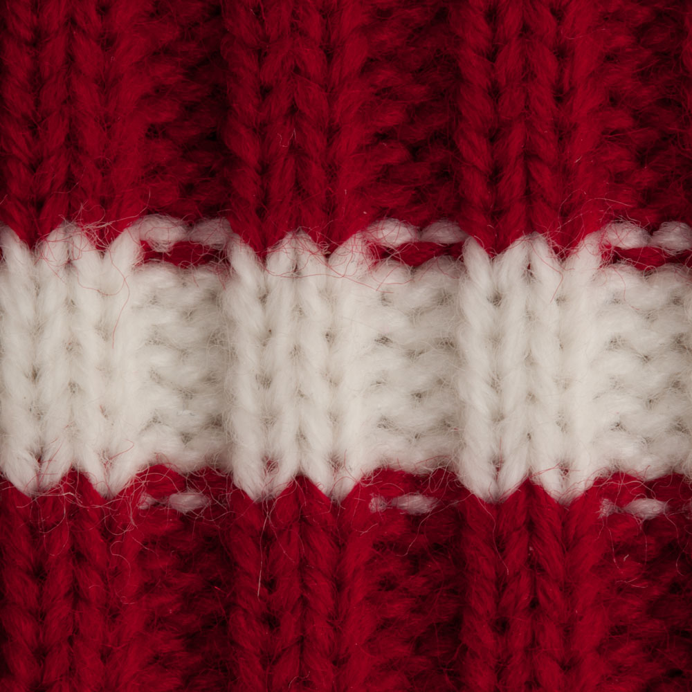 2 x 2 rib knit