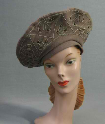 1940s hat - Courtesy of magsragsvintage